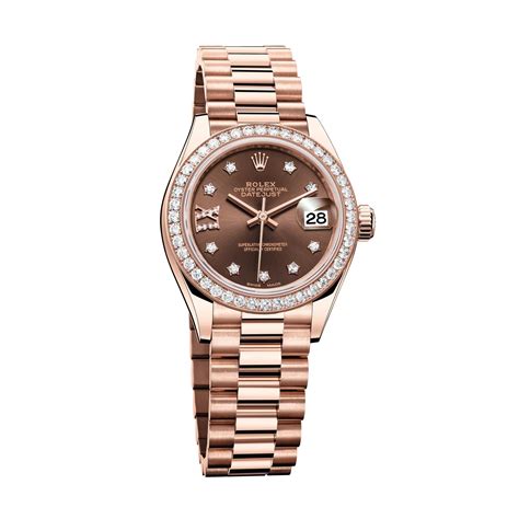 rolex lady datejust with diamond bezel|rolex lady datejust 31 everose.